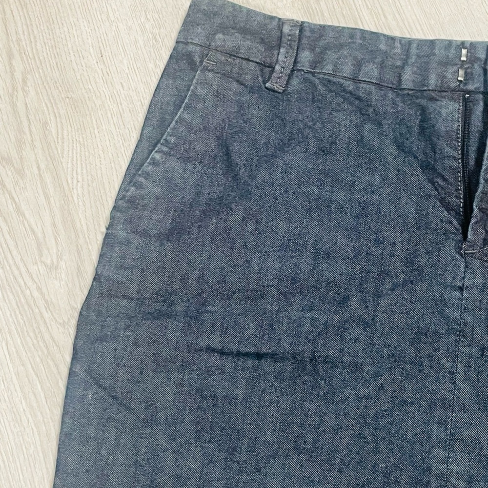 Gap Dark Denim Skirt Sz 8 - Picture 3 of 8